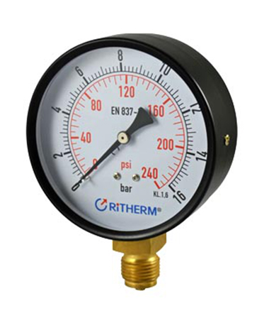 1100 Dry or utility pressure gauge