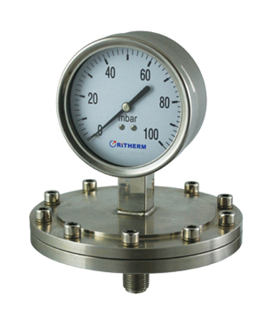 1450 All stainless steel  diaphragm gauge