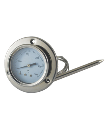 2440 Gas expansion oven thermometer in all stainless steel design