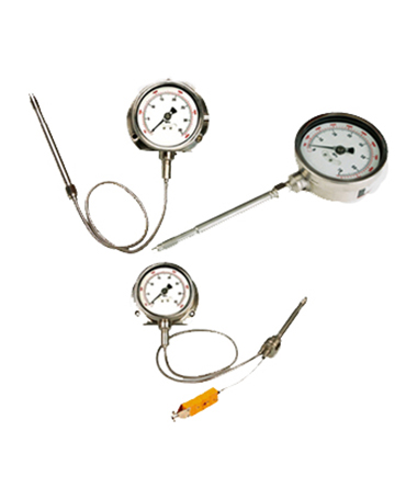 3112 Melt pressure gauge with temperature transmitter with flexiable capillary