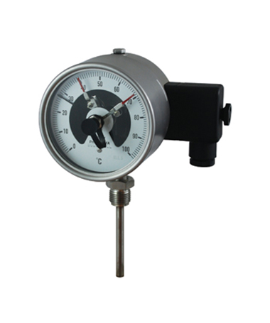 2345 Electric contact bimetal thermometer