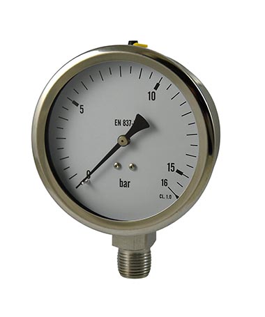 1305 All stainless steel  Vibration proof pressure gauge