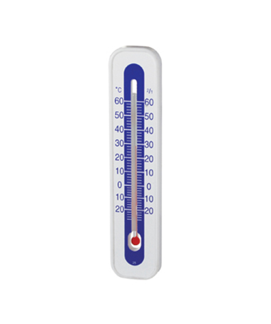 2264 Weather glass thermometer  with plastic body