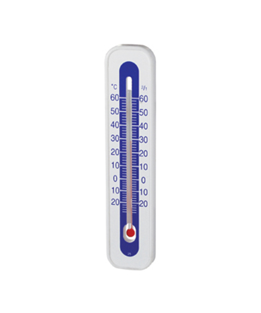 2264 Weather glass thermometer  with plastic body