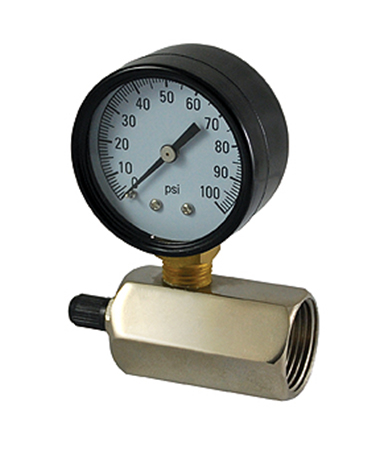 1160 Gas test pressure gauge