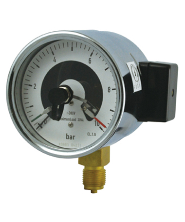 1705 Magnetic electric contact  pressure gauge