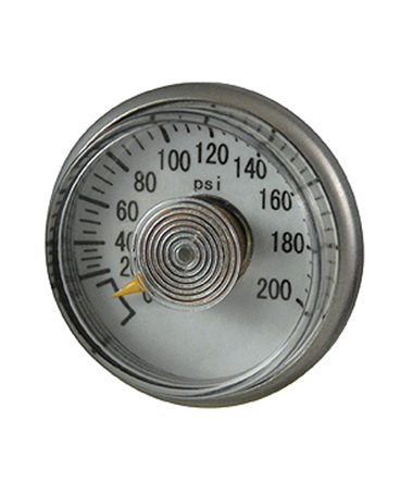 1185 Spiral tube pressure gauge