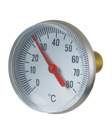 2302 ball valve bimetal thermometer