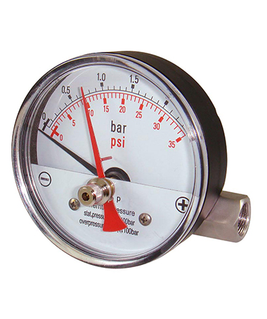 1640 Magnetic piston differential  pressure gauge