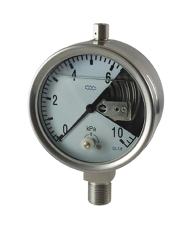 1420 Liquid filled capsule  low pressure gauge