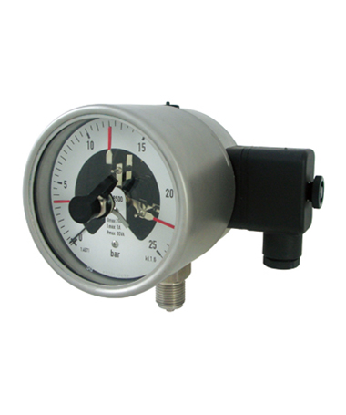 1740 Triple electric contact  pressure gauge