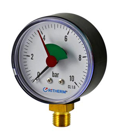 1131 HVAC pressure gauge