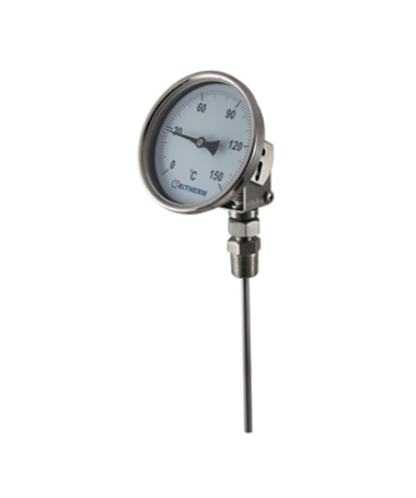 2325 Stainless steel industrial every angle thermometer