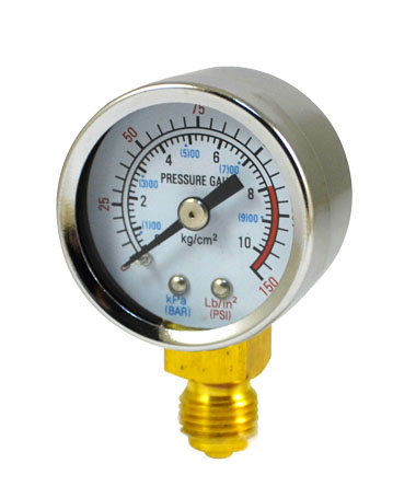 1100B Dry or utility pressure gauge