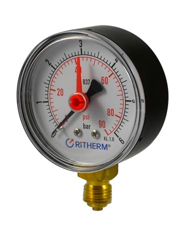 1106 Dry pressure gauge with record