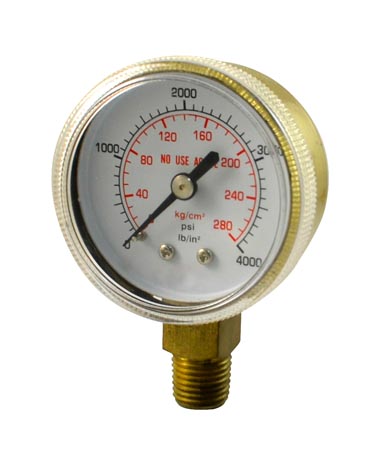 1113 Pressure regulator pressure gauge