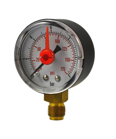 1134 Plastic case pressure  gauge with record