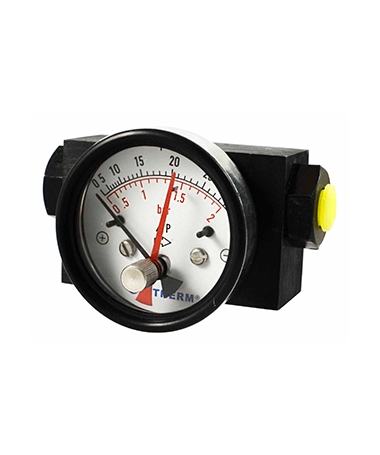 1647 Magnetic piston differential  pressure gauge