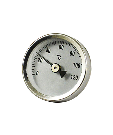 2304A Ball valve bimetal thermometer