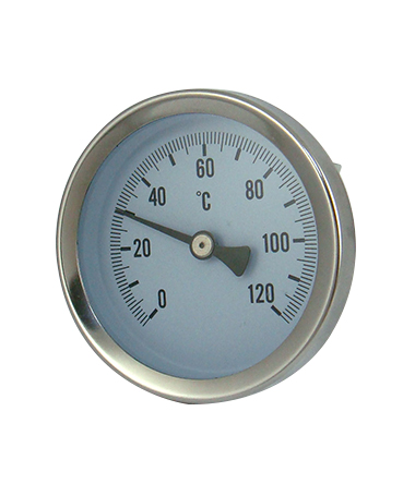 2309 Radiator pipe thermometer  with aluminum block