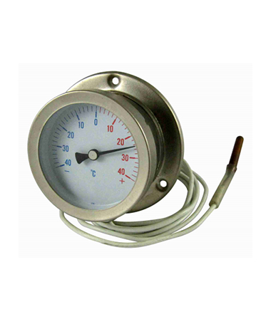 2470 Liquid expansion thermometer with flange